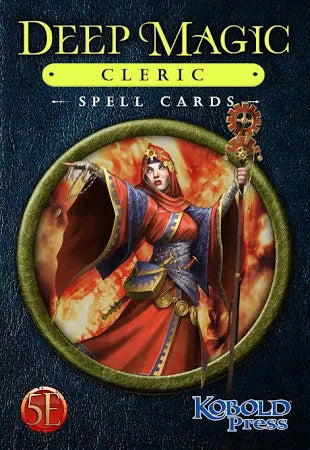 Deep Magic Spell Cards - Cleric