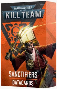 Kill Team Sanctifiers Datacards ****