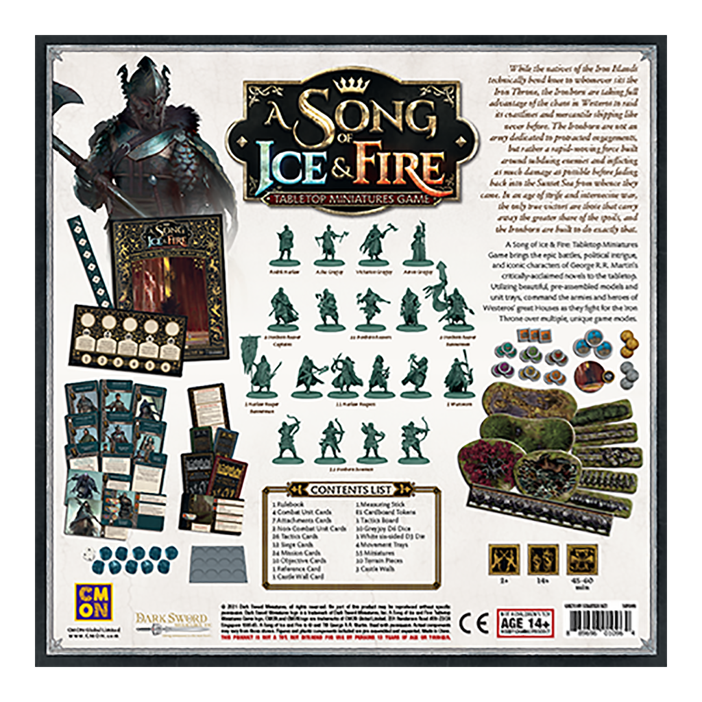 A SONG OF ICE & FIRE: GREYJOY STARTER SET