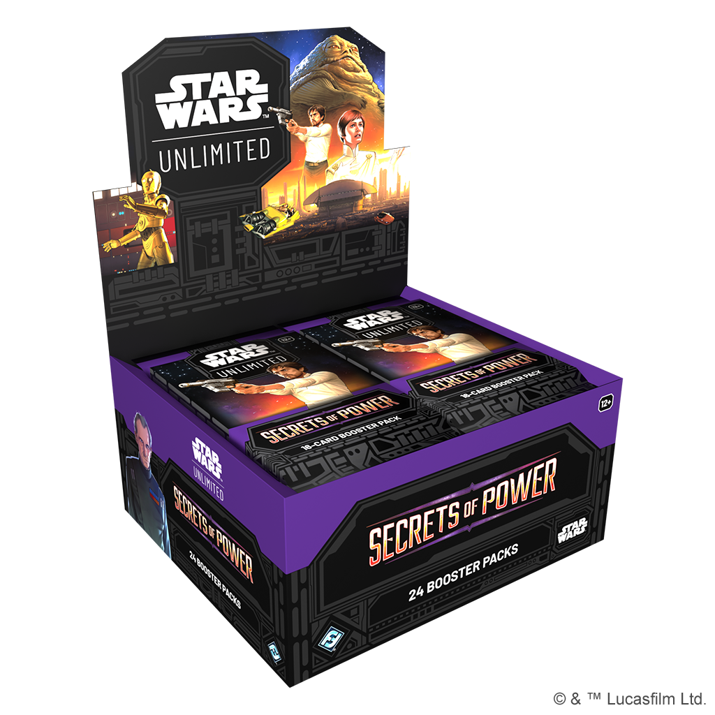 Star Wars: Unlimited - Secrets of Power: Booster Display