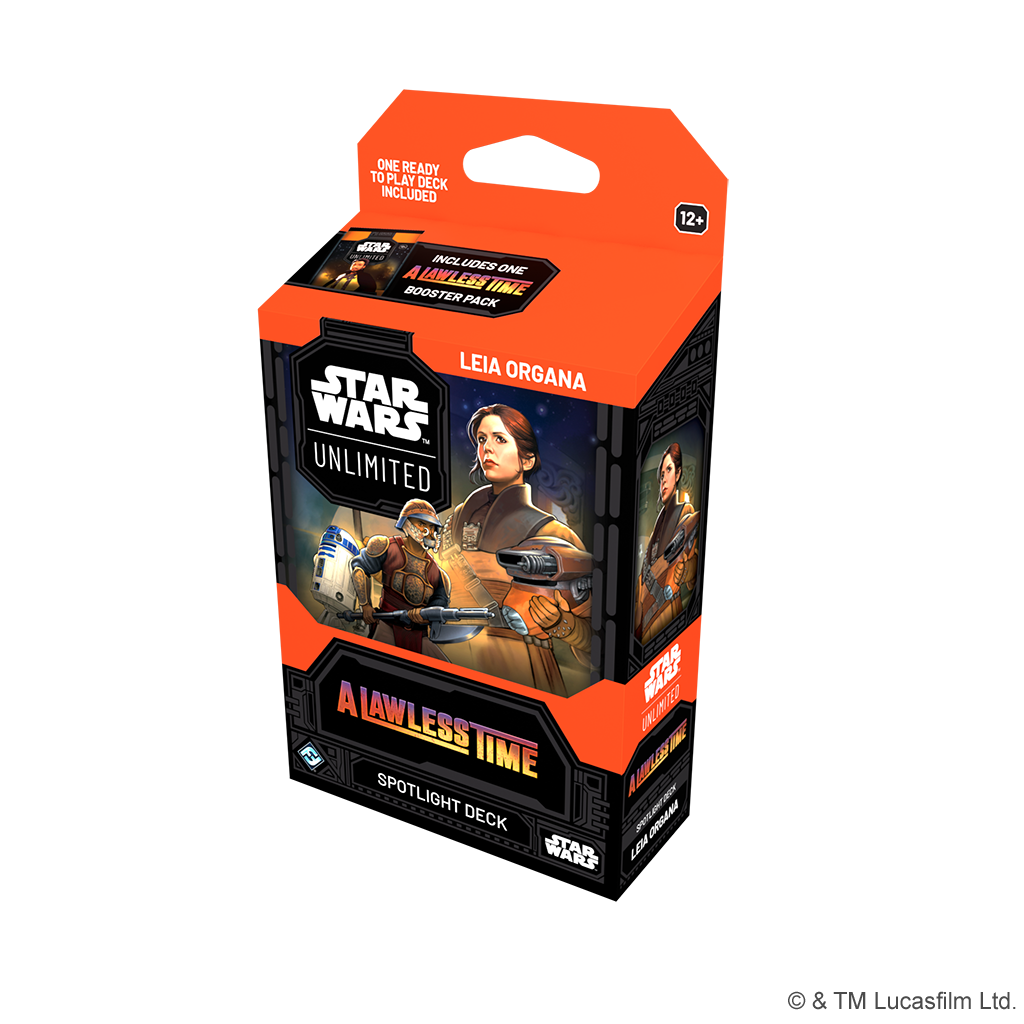 Star Wars: Unlimited - A Lawless Time: Spotlight Deck Display