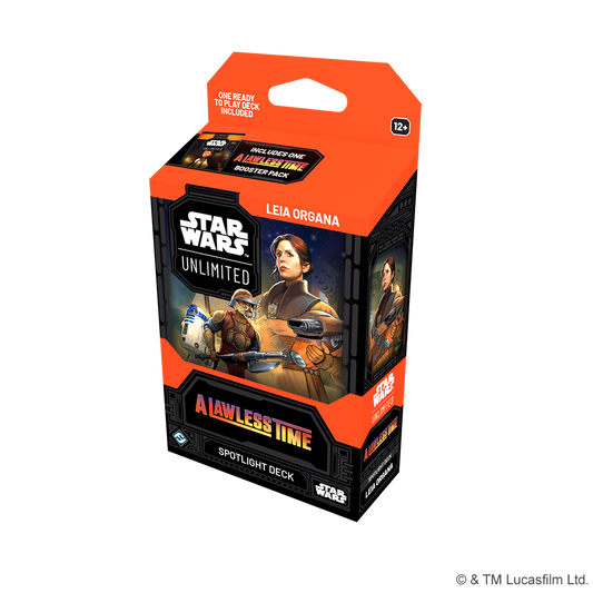 Star Wars: Unlimited - A Lawless Time: Spotlight Deck Display