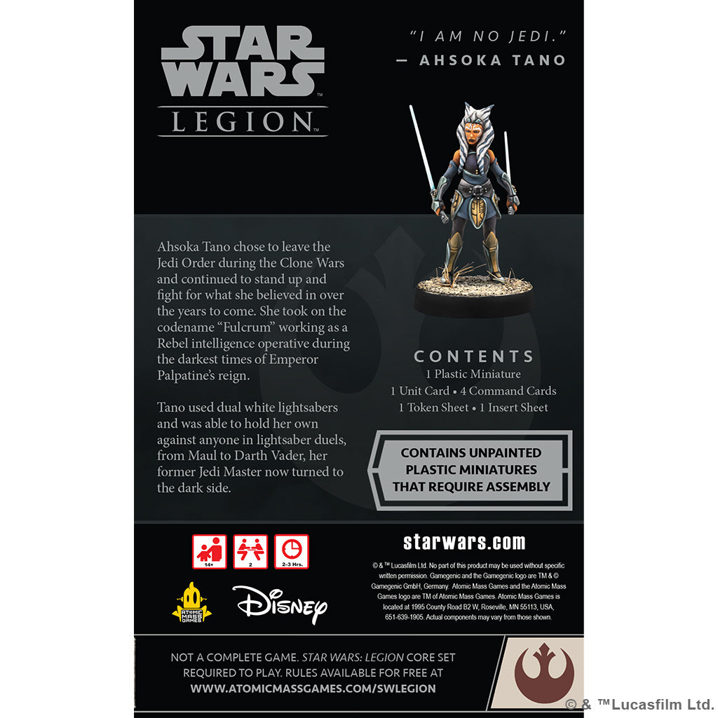 STAR WARS: LEGION - AHSOKA TANO OPERATIVE EXPANSION