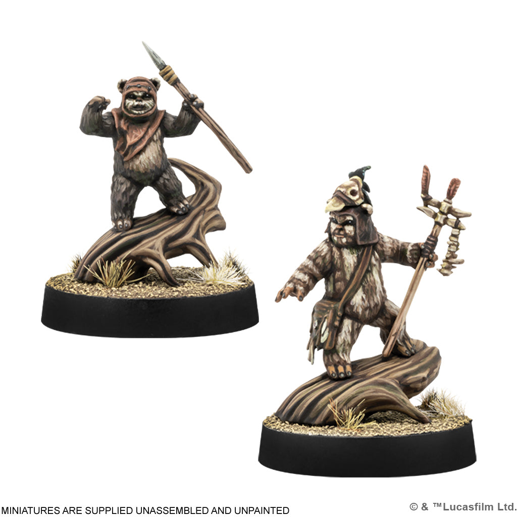 Star Wars: Legion - Logray & Wicket Commander Expansion ****