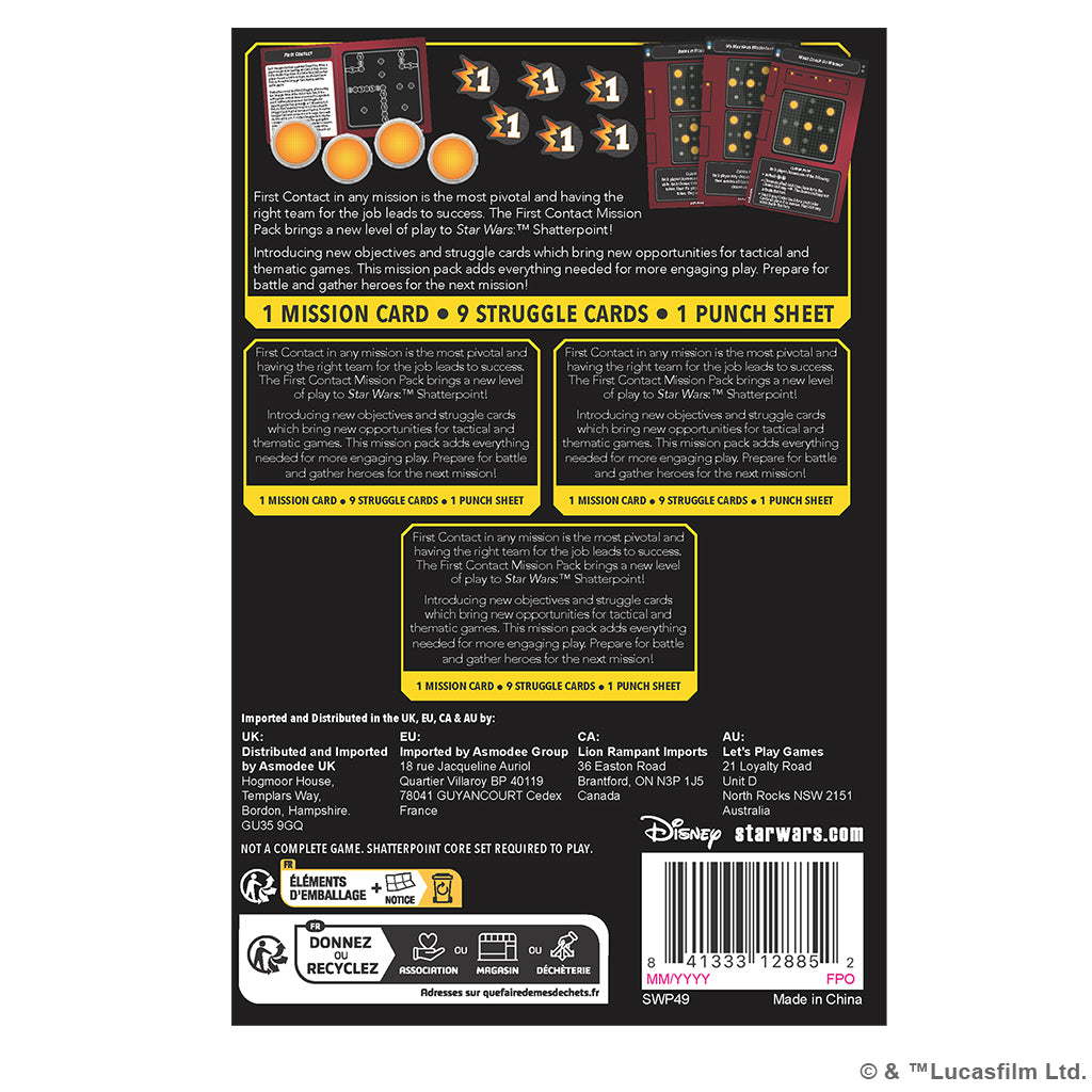 Star Wars: Shatterpoint - First Contact Mission Pack
