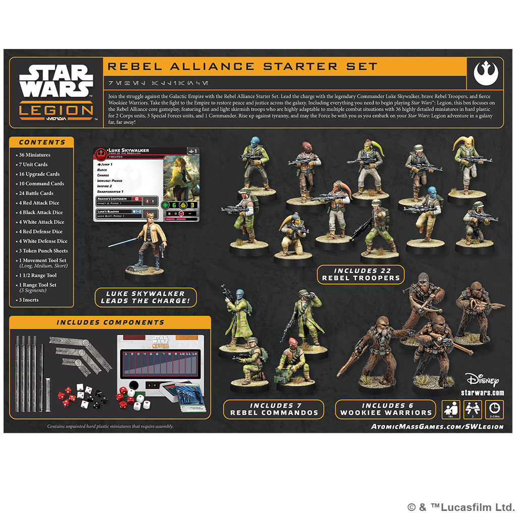 Star Wars: Legion – Rebel Alliance Starter Set ****