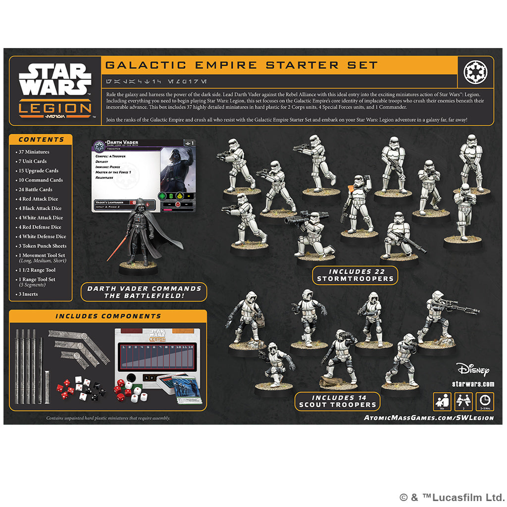 Star Wars: Legion – Galactic Empire Starter Set ****