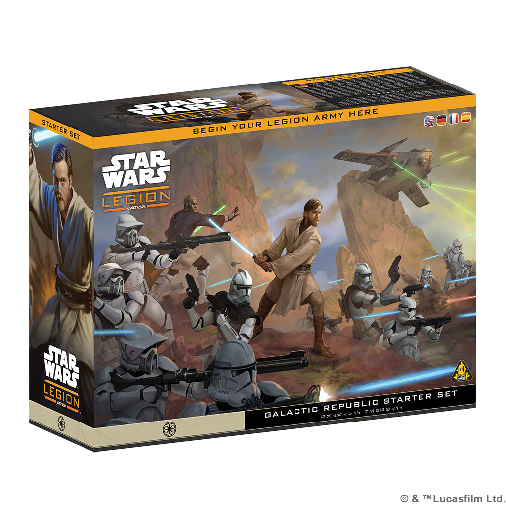 Star Wars: Legion - Galactic Republic Starter Set ****