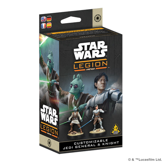 Star Wars: Legion - Customizable Jedi General and Knight ****