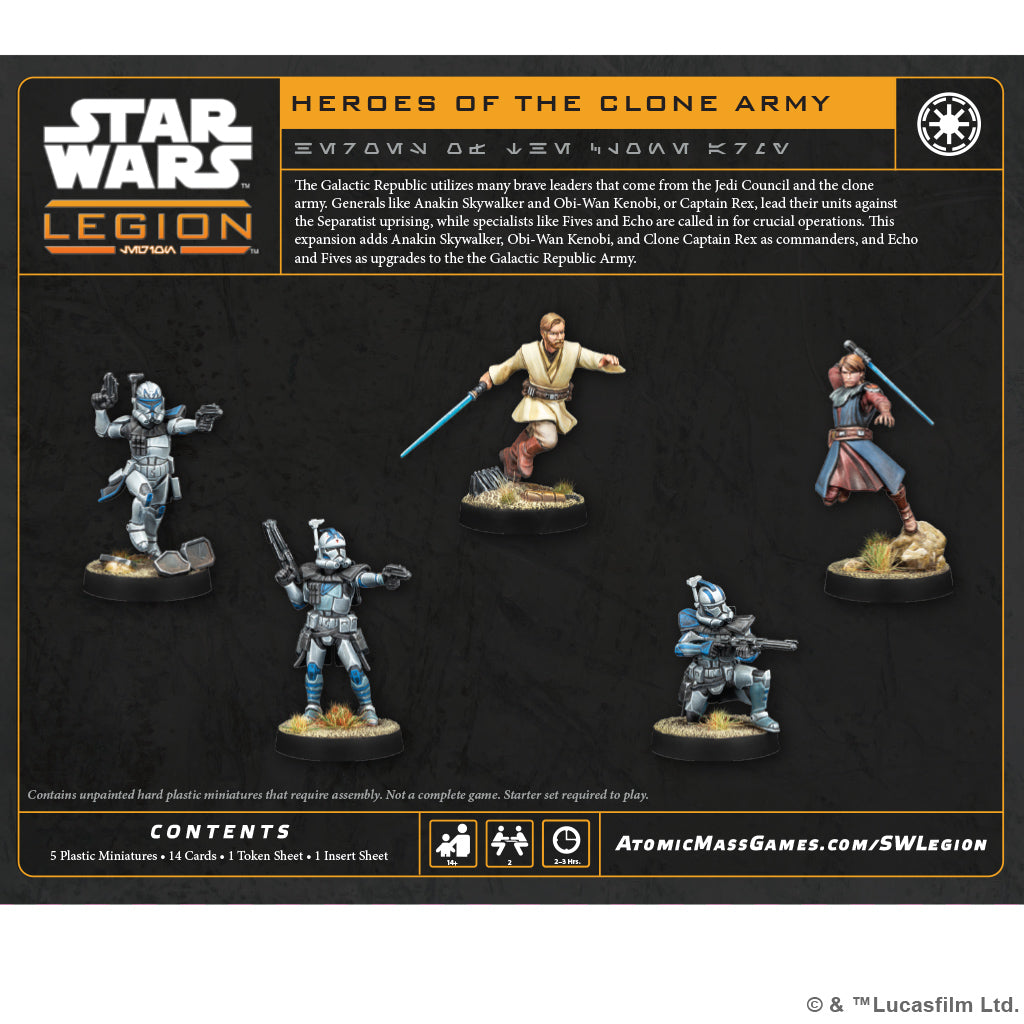 Star Wars: Legion – Heroes of the Clone Army ****