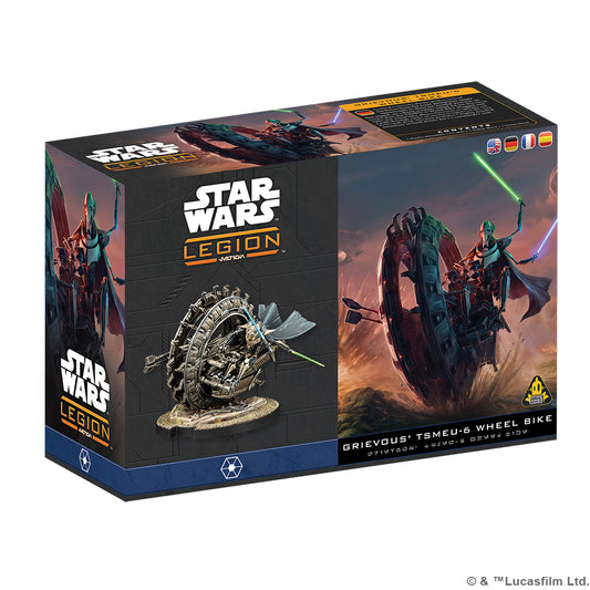 Star Wars: Legion - General Grievous' TSMEU-6 Wheel Bike ****