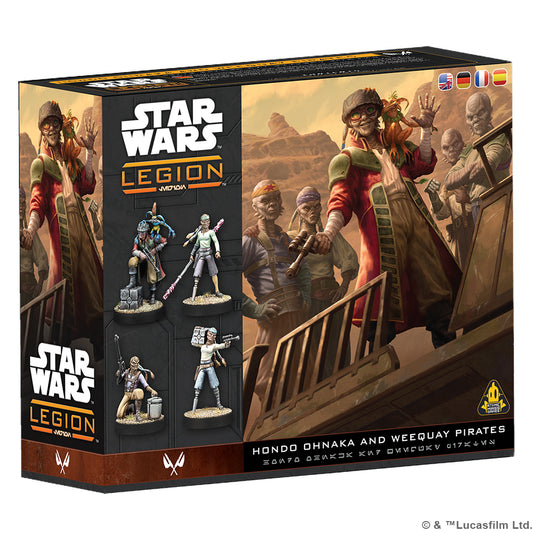 Star Wars: Legion – Hondo Ohnaka & Weequay Pirates ****