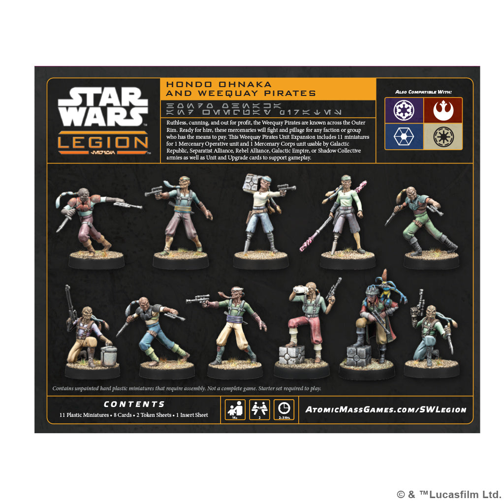 Star Wars: Legion – Hondo Ohnaka & Weequay Pirates ****