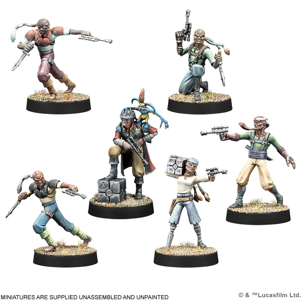 Star Wars: Legion – Hondo Ohnaka & Weequay Pirates ****