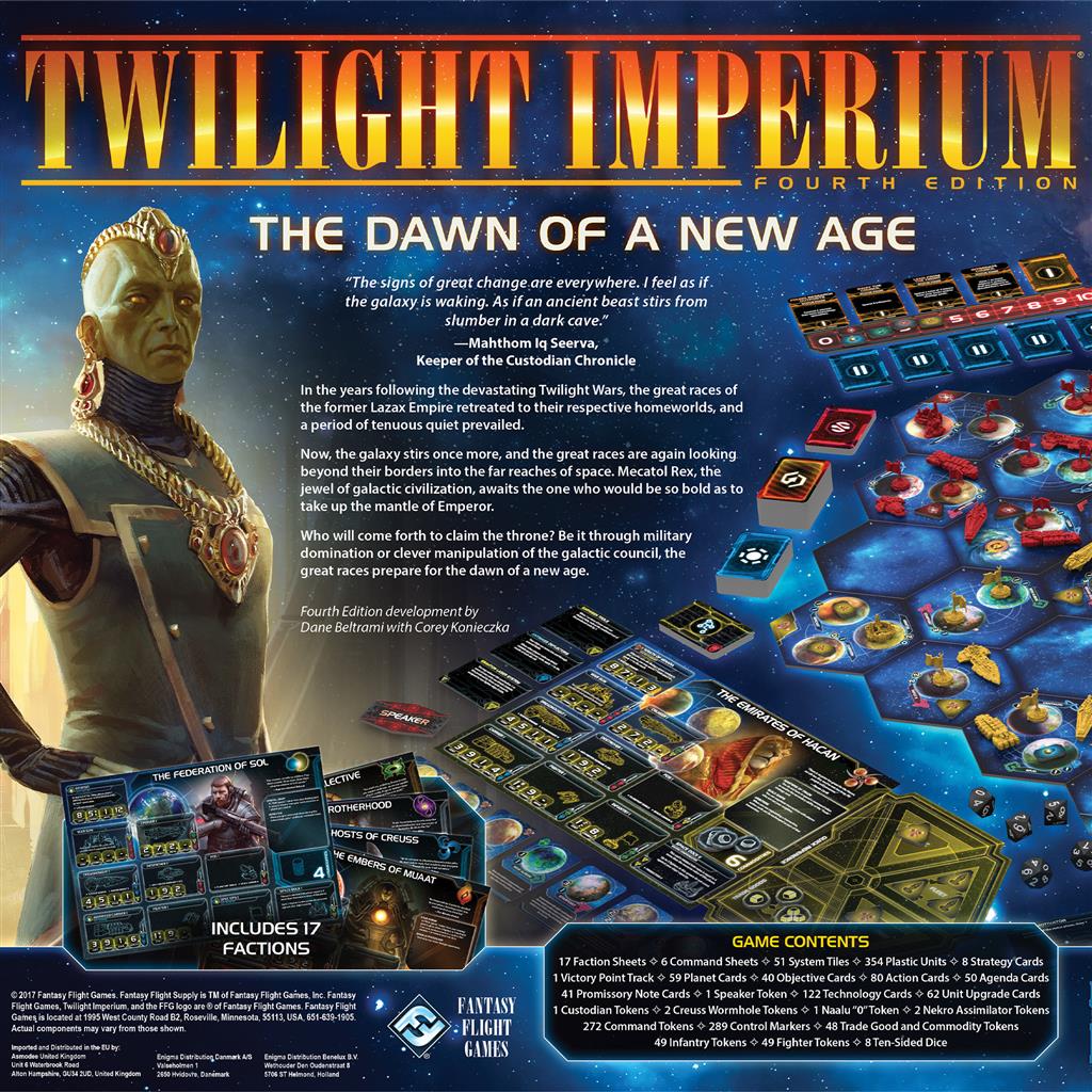 Twilight Imperium: 4th Edition ****