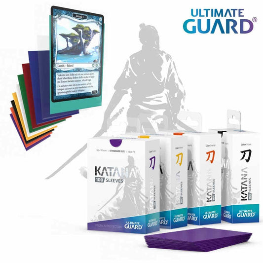 KATANA SLEEVES: STANDARD SIZE CLEAR (100CT)