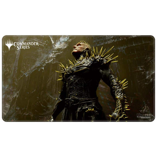 ULTRA PRO: MAGIC THE GATHERING: COMMANDER SERIES (Q1 2024 MONO COLOR): STITCHED EDGE PLAYMAT: K'RRIK SON OF YAWGMOTH