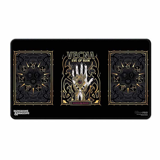 DUNGEONS AND DRAGONS PLAYMATS: BOOK COVER SERIES: BLACK-STITCHED ALTERNATE COVER: VECNA: EVE OF RUIN