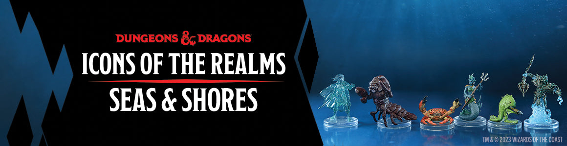 Dungeons & Dragons: Icons of the Realms Set 28 Seas & Shores Booster Bpx