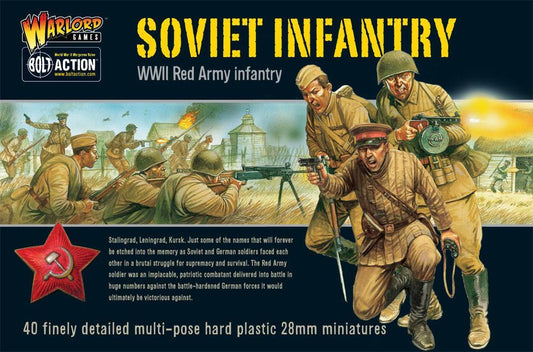 Soviet Infantry Plastic Box Set