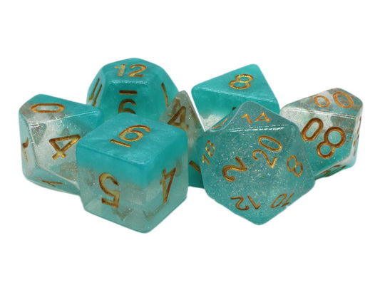 Old School Dice: Luminous - Winter's Breath ****