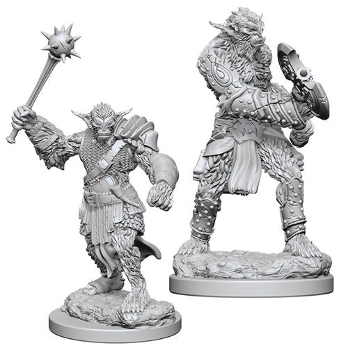DUNGEONS AND DRAGONS: NOLZUR'S MARVELOUS UNPAINTED MINIATURES -W1-BUGBEARS