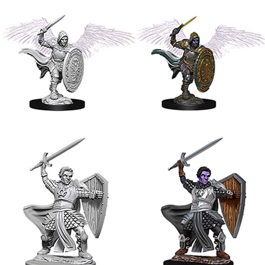 DUNGEONS AND DRAGONS: NOLZUR'S MARVELOUS UNPAINTED MINIATURES -W5-MALE AASIMAR PALADIN