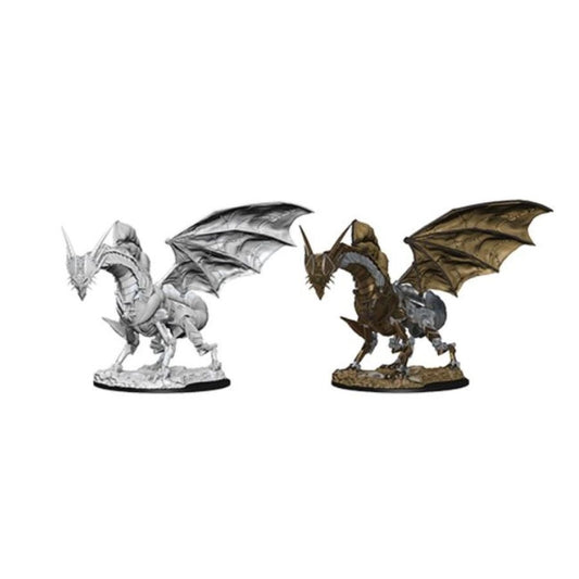 PATHFINDER: DEEP CUTS UNPAINTED MINIATURES -W9-CLOCKWORK DRAGON