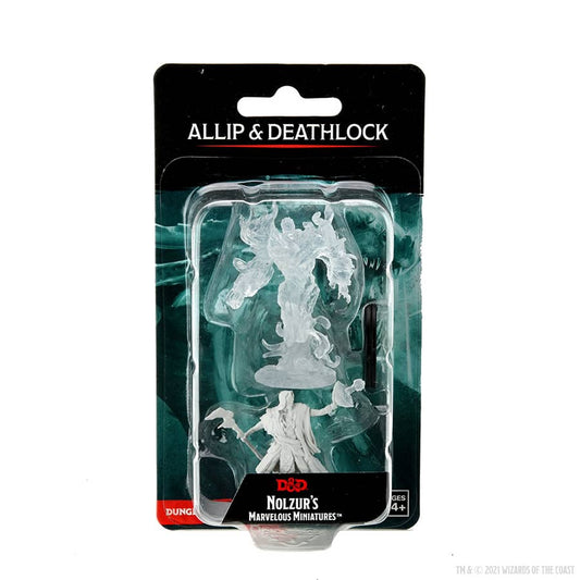 DUNGEONS AND DRAGONS NOLZUR'S MARVELOUS MINIATURES: W15 ALLIP AND DEATHLOCK