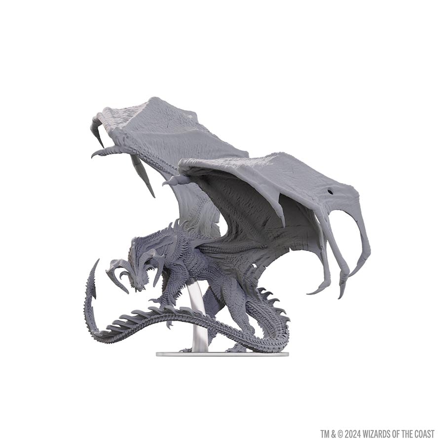 DUNGEONS AND DRAGONS NOLZUR'S MARVELOUS MINIATURES: ADULT BLACK DRAGON CORRUPTOR