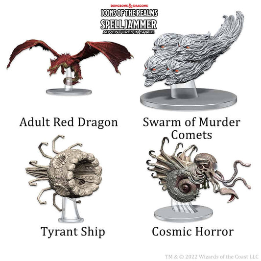 DUNGEONS AND DRAGONS: ICONS OF THE REALMS: SPELLJAMMER ADVENTURES IN SPACE: SHIP SCALE: THREATS FROM THE COSMOS