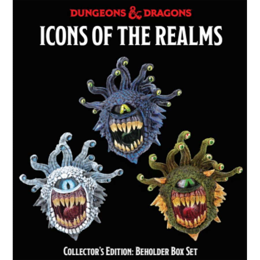 DUNGEONS AND DRAGONS: ICONS OF THE REALMS MINIATURES: BEHOLDERS COLLECTOR BOX