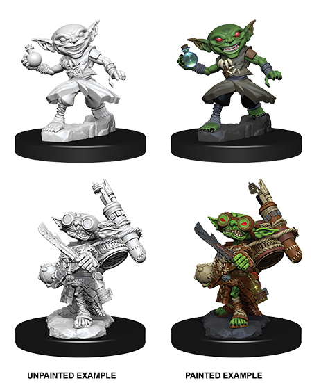 Pathfinder Deep Cuts Unpainted Miniatures: W09 Male Goblin Alchemist