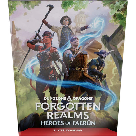 Dungeons & Dragons RPG: Forgotten Realms - Heroes of Faerun Hard Cover