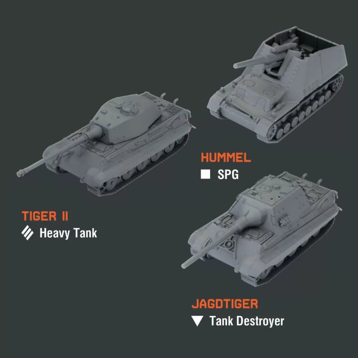 World of Tanks: Miniatures Game - German Tank Platoon 3