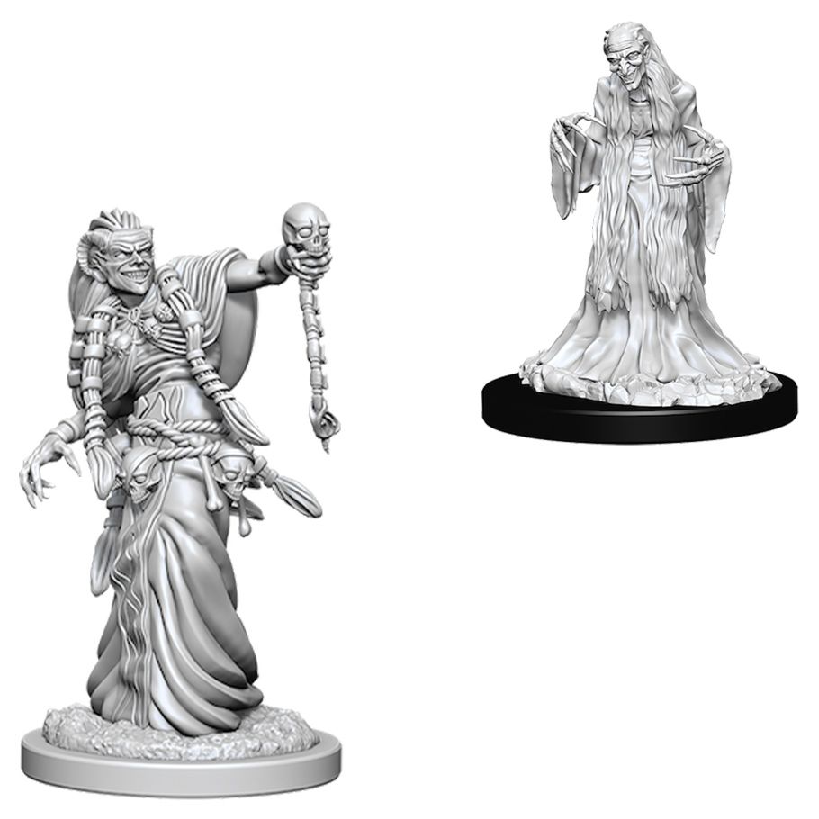 Dungeons & Dragons: Nolzur's Marvelous Unpainted Miniatures - W06 Green Hag & Night Hag