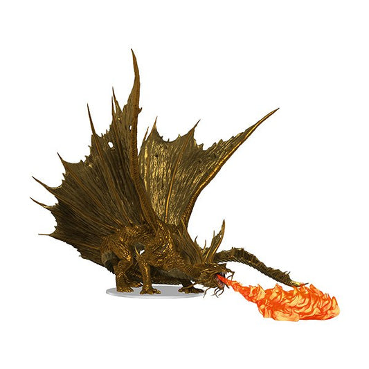 Dungeons & Dragons: Icons of the Realms Adult Gold Dragon Premium Figure